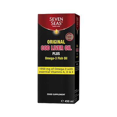 Buy Seven Seas Original Cod Liver Oil Plus Omega-3 Fish Oil Online ...